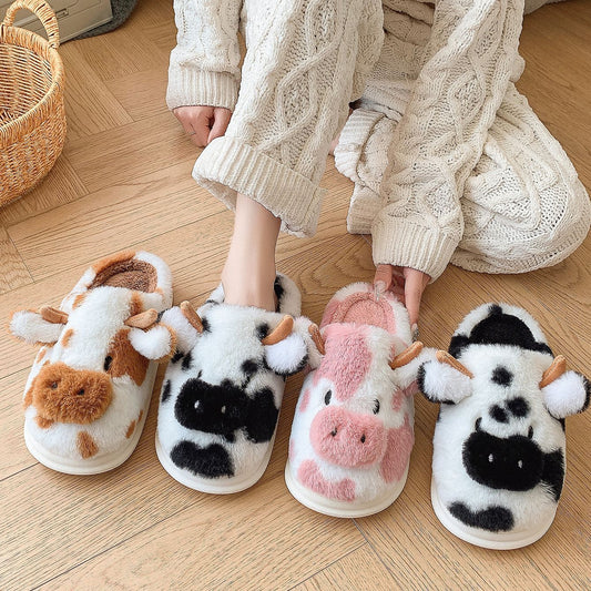 Cow Slippers